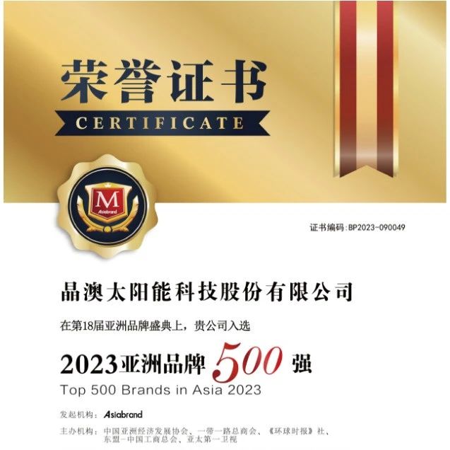 见证晶澳科技品牌崛起的力量